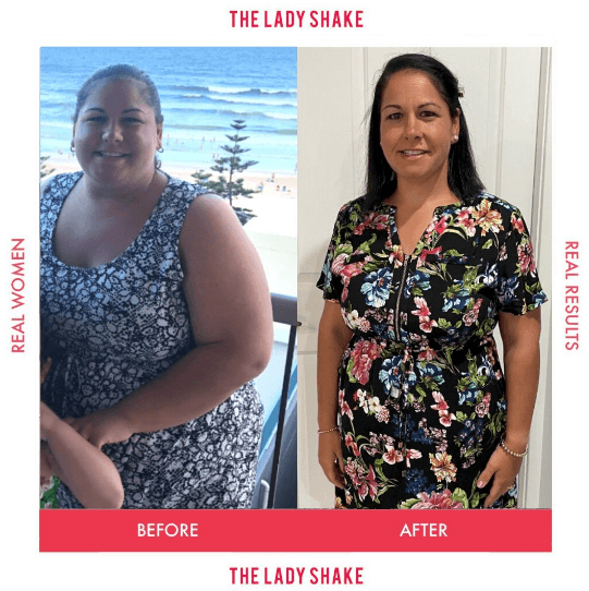 Krystal Lost 45kgs On The Lady Shake