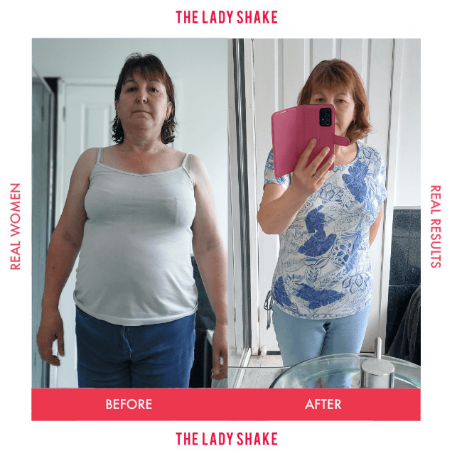 Kathy lost 16kgs on The Lady Shake!