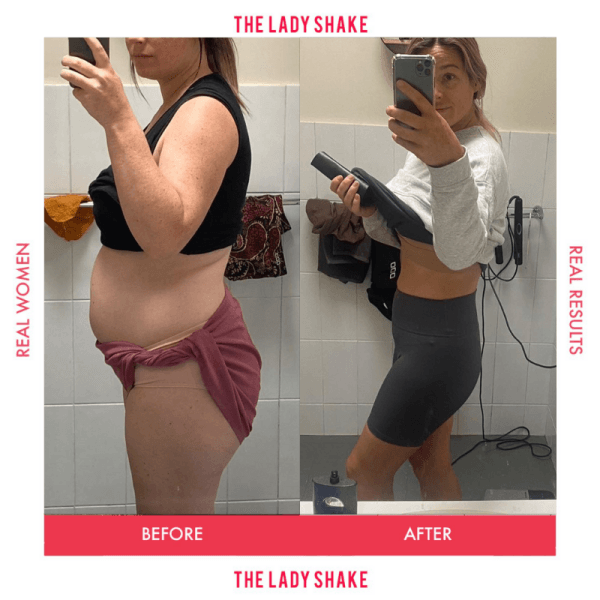 Sophie lost 24kgs with The Lady Shake