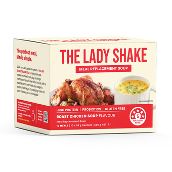 The Lady Shake Roast Chicken Soup