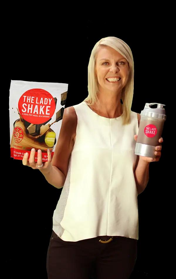 Belinda with The Lady Shake