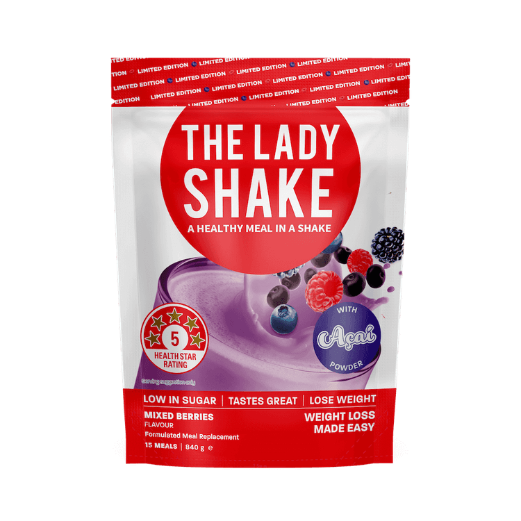 The Lady Shake Mixed Berries