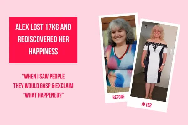 Alex Lost 17kg and Rediscovered Her Happiness