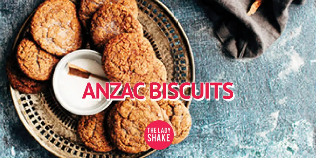 Healthy Anzac Biscuits