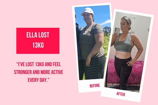 Ella feeling stronger every day after losing 13kg with The Lady Shake