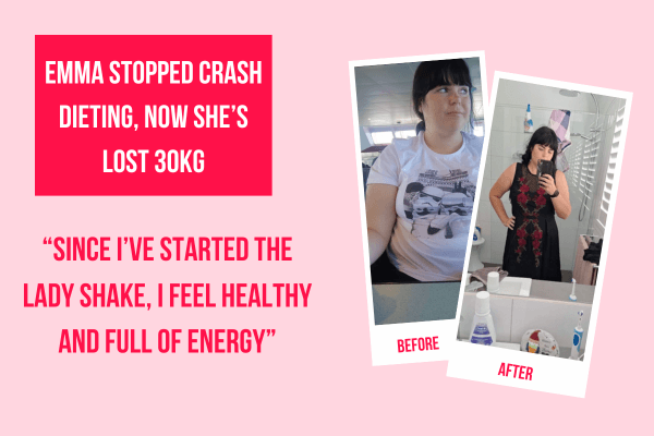 Emma Lost 30kg On The Lady Shake