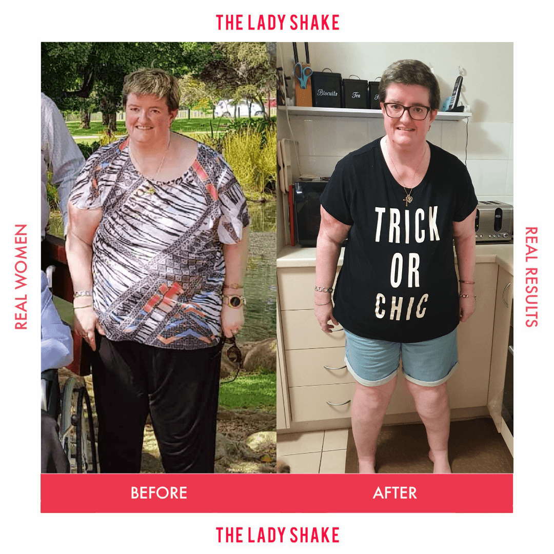 Kristianne has lost 43kg